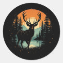 Search for forest silhouette stickers Wildlife