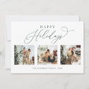 Search for 3 photo christmas cards Merry