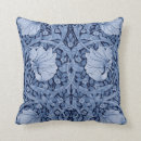 Recherche de motif floral bleu coussins Victorien