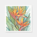 Search for bird paradise napkins Botanical