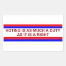 Search for civic stickers Election
