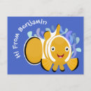 Search for clownfish postcards Cute