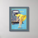 Search for pin up canvas prints Woman