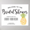 Recherche de ananas tropical posters Jaune