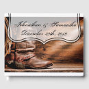 Search for cowboy guest books Wood