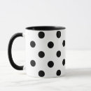 Search for retro polka dots mugs White