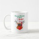 Search for the red nosed reindeer mugs Rudolph