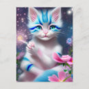 Recherche de chaton rose cartes postales Chats