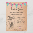 Search for vintage love bird wedding invitations Pink