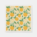 Search for citrus fruit napkins Tropical