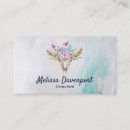 Recherche de hippie chic cartes visite Aquarelle