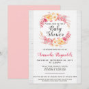 Recherche de chic baby shower invitations Rose pâle