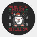 Search for penguin lover stickers Xmas