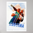 Recherche de vintage ski art Cru