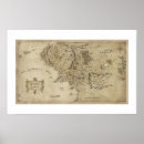Search for middle earth map posters Hobbit unexpected journey