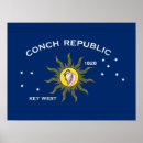 Search for flag key posters Conch republic