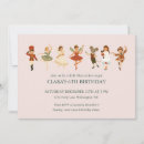Search for nutcracker birthday invitations Pink