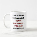 Search for heavy equipment mugs Construction