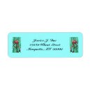 Search for flamingos return address labels Retro