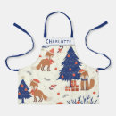 Search for cute fox aprons Illustration