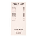 Search for pink price lists Minimalist