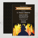 Search for fireman retirement invitations First responder
