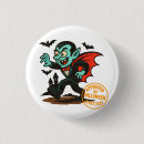 Search for cartoon vampire buttons Dracula
