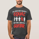 Search for all are created equal tshirts Acoustic guitar