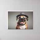 Search for funny dog canvas prints Dogs