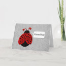 Search for bug heart ladybug cards Cute