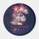 Search for july firework magnets Usa