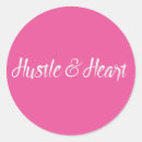 Search for hustle stickers Typography