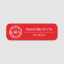 Search for red name tags Professional