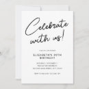 Search for adults 30th birthday invitations Elegant