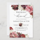 Recherche de burgundy mariage invitations Fleurs