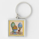 Search for decorated egg keychains Easter