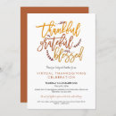 Search for thankful grateful blessed invitations Autumn