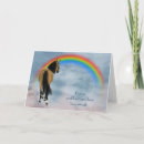 Search for condolences loss of horse cards Watercolor