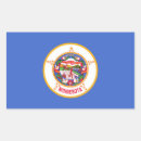 Search for minnesota rectangle stickers Flag