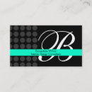Search for turqoise business cards Teal