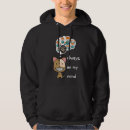 Search for funny cat hoodies Black
