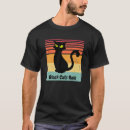 Search for black cats rule tshirts Funny cat