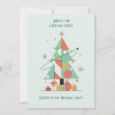 Search for mid century modern christmas invitations Atomic
