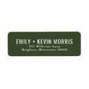 Search for moss return address labels Chic