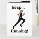 Recherche de runner vœux cartes Athlète