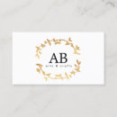 Recherche de guirlande de feuille cartes visite Élégant