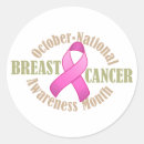Search for breast cancer awareness month stickers October