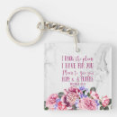 Search for verse square keychains Jeremiah 29