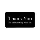 Search for thank you white stickers Thanks