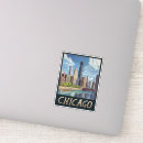 Search for retro illinois stickers Vintage
